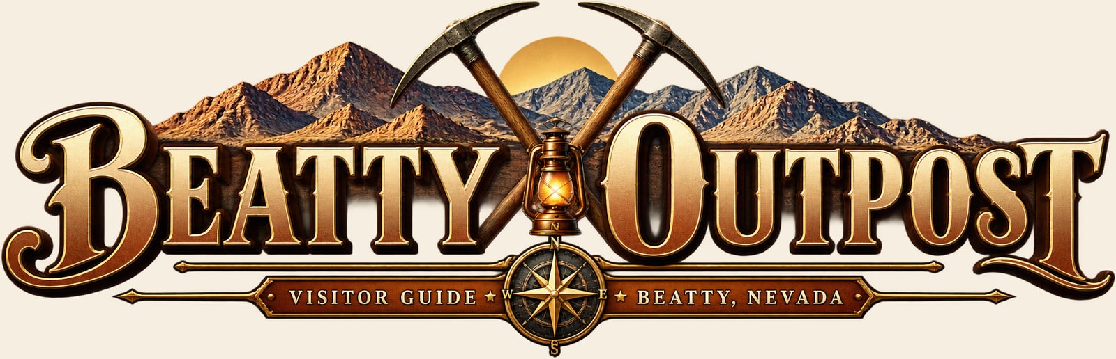 Beatty Outpost — Visitor Guide, Beatty, Nevada.
